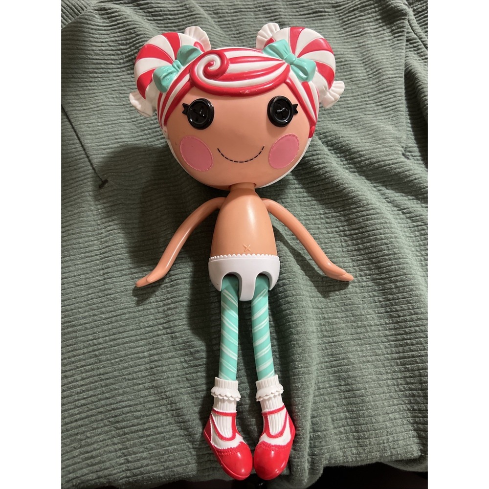Lalaloopsy Mint E Stripes Full Sized Doll Peppermint No Clothes
